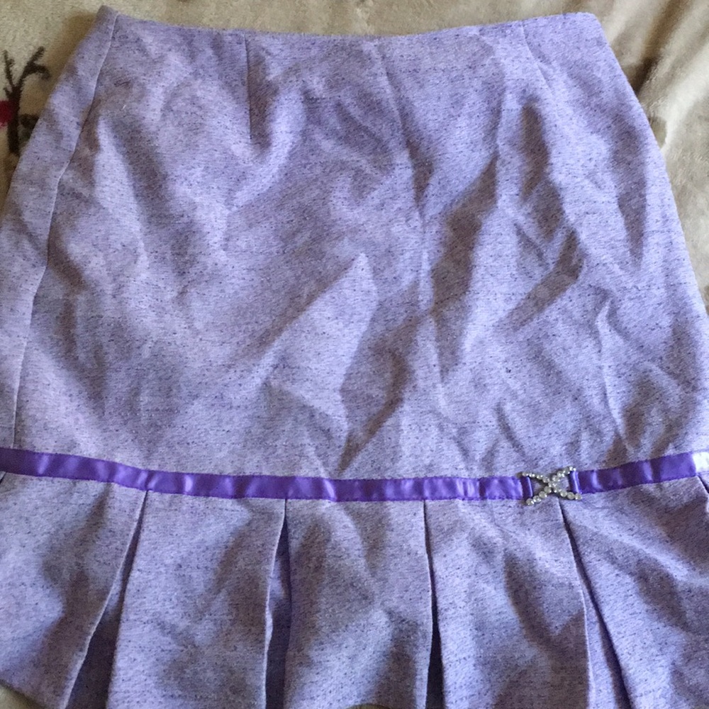 Purple skirt